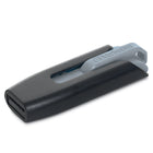 Verbatim Store 'n' Go V3 128 GB USB 3.2 Gen 1 Flash Drive - Grey-USB 3.2 Gen 1 interface is up to 10X faster than USB 2.0 while still compatible with USB 2.0 ports