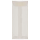 JAM Paper #10 Policy Envelopes, 4 1/8 x 9.5, Clear Translucent Vellum, 1000 Pack (900828258B)-Clear