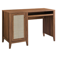 Modway Soma 47" Office Desk - Walnut-Modern Office Desk