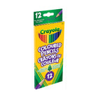 Crayola Coloured Pencils, 12 Count-Soft cores won't break easily, and presharpened tips are ready for use right out of the box