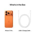 Apple iPhone 17 Pro - 256 GB - Cosmic Orange - Bell and Virgin Plus-Built For Apple Intelligence - Personal, private, powerful. Write, express yourself, and get things done effortlessly