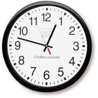 Charles Leonard Wall Clock - 14" Thinline Quartz -All grades