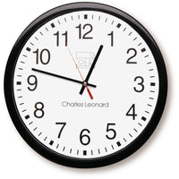 Charles Leonard Wall Clock - 14" Thinline Quartz -All grades