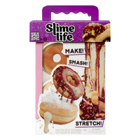 Slime Life Donuts Slime-Donuts: A hole lotta' sweetness! Smother your smashable donuts with chocolate icing and powdered sugar