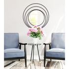 Zuo Luna Round Mirror - Black-Mirror Placement: Wall