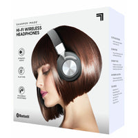 Sharper Image Dynamic Audio Hi-Fi Bluetooth Headphones - Grey-Bluetooth version 5.0