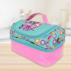 Danawares Dreamworks Gabby's Dollhouse Lunchbag with 2 Compartments-Two Compartment Design: Organize meals and snacks separately with two main compartments for added convenience