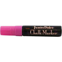 JAM Paper Marvy Uchida Liquid Chalk Markers Erasable Dustless - Jumbo Point - Hot Pink-These versatile Chalk Markers can be used on any non-porous surface such as: Whiteboards, Lightboards, Chalkboards, Windows, Windshields, and more!