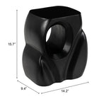 Zuo Trung Side Table - Black-3 year limited warranty