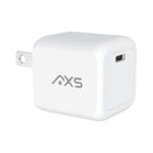 AXS 30W PROCharge USB-C PD GaN Wall Charger with PPS - White-Integrated GaN technology provides a high-power, efficient charge that won’t overheat