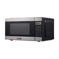 Commercial Chef 0.9 cu. ft. 900W Countertop Microwave - Black-Powerful: When it comes to microwave ovens, our Commercial Chef microwave 900 watt (30 lbs.) is your solution to fast & delicious food. Microwave bacon, microwave pasta, & other delicious favorites!