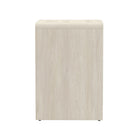 Manhattan Comfort Novara 22" Contemporary 2-Drawer Nightstand - Whitewashed Oak-Home Assembly Required (All Hardware Included)
