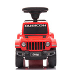 Freddo Jeep Rubicon Foot to Floor Ride-On for Toddlers- Red-Sturdy and Safe: Made with durable PP tires and seat, this ride-on is built to support up to 55 lb (25 kgs) for safe and long-lasting fun