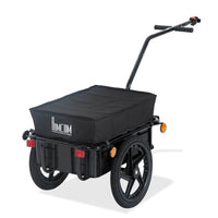 Aosom Multi-Functional Bike Trailer with 16" Wheels-Can be attached to most bicycles 
