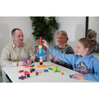 Continuum Games Build Up Block Stacking Game - Set of 48-2-6 Players