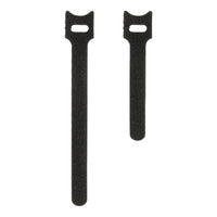 Helix Velcro Cable Ties - Black - 50 Pack-50 Ties