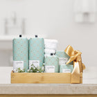 Peter & Paul's Gifts Calm & Comfort Spa Gift Basket-Lucia Sea Watercress & Chai Tea Foaming Bath