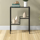 Hudson&Canal Lovett 22"W Console Table - Blackened Bronze-Product Dimensions: 8" L x 22" W x 29.5" H