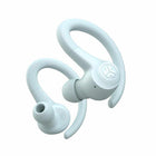 JLab Go Air Sport True Wireless Earbuds - Light Blue-Sport design - earhook for secure fit plus sweat + splashproof with an IP55 rating