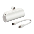 Helix 5,000 mAh 20W Portable Power Bank - White-Compact, Portable Design