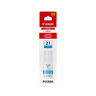 Canon GI-21 Cyan Ink Bottle-Cyan
