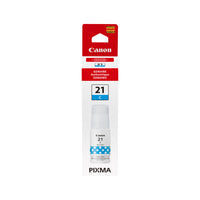 Canon GI-21 Cyan Ink Bottle-Cyan