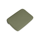 Bugatti Opera 14.1" Padded Laptop Sleeve - Green-Zippered main compartment