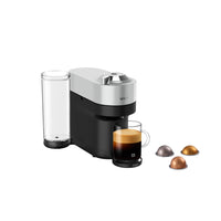 Nespresso Vertuo Pop+ Deluxe Coffee and Espresso Machine by De'Longhi - Silver-Stylishly compact machine