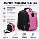 Vangoddy Padded Camera Shoulder Bag - Light Pink-6