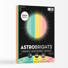 Astrobrights 65lb Cover Paper - 8.5" W x 11" H - Punchy Pastel 5-Colour - 100 Sheets (91786)-Basis Weight: 65 lb./176 gsm
