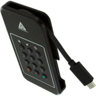Apricorn Aegis NVX Ultra High Speed 2 TB NVMe USB-C Hardware Encrypted Portable Drive - Black-Admin (Device Configuration) Mode and User Access Mode. The Aegis NVX supports one independent Admin and four additional User PINs.
