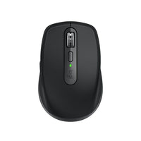 Logitech MX Anywhere 3 Compact Performance Wireless Mouse - Black-Effortlessly scroll 1,000 lines at once, and stop on a pixel. Auto-shifts between ratchet and hyper-fast modes