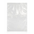 KL Rubber Resealable Polyethylene Bag - 2 Mil - 15" x 20” - 500 Pack-Offset lip design with durable zipper for easy opening and secure closure
