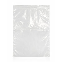 KL Rubber Resealable Polyethylene Bag - 2 Mil - 15" x 20” - 500 Pack-Offset lip design with durable zipper for easy opening and secure closure
