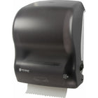 San Jamar Universal Mechanical No-Touch Roll Towel Dispenser - Black-Help reduce cross-contamination and overconsumption