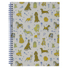 Staples Coil Notebook - Pup Print-8" x 10", Ruled