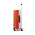 Reebok Double Dribble 26" Hardside Spinner Luggage - Orange-Zipper-release expansion system for 20% more packing space