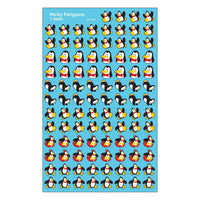 Trend Enterprises Perky Penguins superShapes Stickers, 4800 Pack-Acid free, nontoxic and safe for use on photos