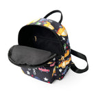 Nicci Kids Backpack with Car Print - Black-Main zipper entry