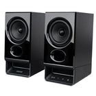Edifier R20BT BT Multipoint Connection PC Speaker System with Built-in Sound Card and Ambient Light - Black-The attached USB cable transmits both power and audio from your computer to the speaker. Simply plug in the USB connector and start enjoying your music without any hassle