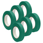 DSS Distributing Premium Grade Masking Tape - 1" x 55 yds - Green - 6 Rolls-This easy to write on, low gloss tape is great for a variety of projects including labeling and color coding.