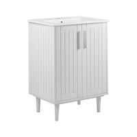 Modway Augusta 24" Bathroom Vanity - White-Modern Bathroom Vanity