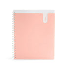 Poppin 1-Subject Pocket Spiral Notebook - Blush-1 subject includes 80 ruled sheets with micro-perforated pages