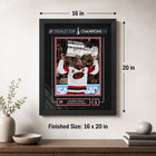 Frameworth Jordan Staal 16" H x 20" W Replica Signature Frame Carolina Hurricanes 2026 Stanley Cup Champions - Officially Licensed NHL/NHLPA-7