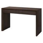 Hudson&Canal Pembroke 48'' Desk - Alder Brown-Top weight capacity is 40 lbs, each drawer can hold 15 lbs