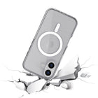 TUFF8 Glitz Clear Mag Case for iPhone 17 - Clear-Ergonomic Design: TUFF8 has been designed to give your fingers and hands more tactile control while making calls, texting or using your phone with its thoughtfully designed grip bumper