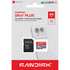 Sandisk 64GB Ultra PLUS MicroSD UHS-I Card-Ultra durable