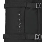 Bugatti Denver Carry-on Travel Duffle on Wheels - Black-Two-inline wheels for smooth and effortless rolling. 