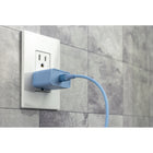 Scosche 6' USB-C to USB-C Charging Cable with Cable Wrap - Blue-Supports fast charging and data transfer