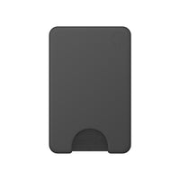 PopSockets Popwallet For Magsafe With Magnetic Ring Adapter - Black-Magnetic wallet with included adapter ring to make any case compatible